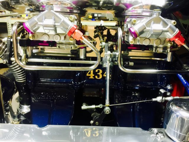 1932 Ming Blue Ford 32' 5 Window Coupe Coupe