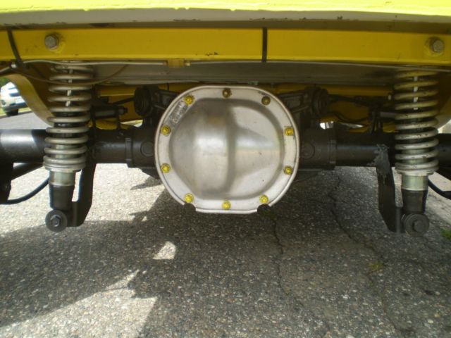 1932 Yellow Ford Model A Coupe