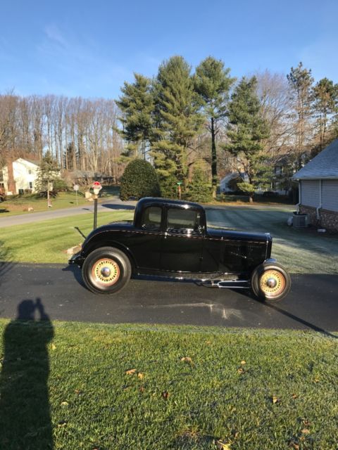 1932 Black Ford Model 18 Coupe