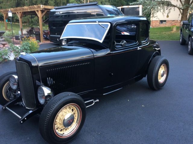 1932 Black Ford Model 18 Coupe