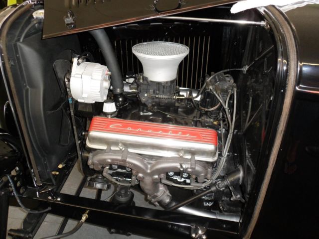 1932 Black Ford Cabriolet Convertible