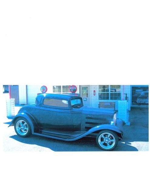 1932 Blue Ford Coupe