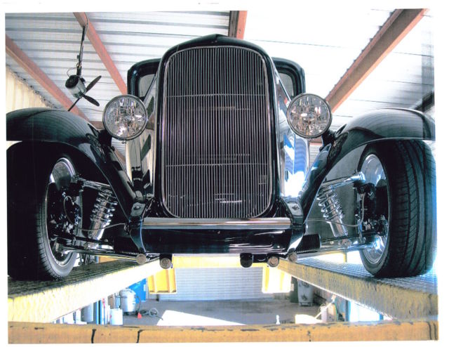 1932 Blue Ford Coupe