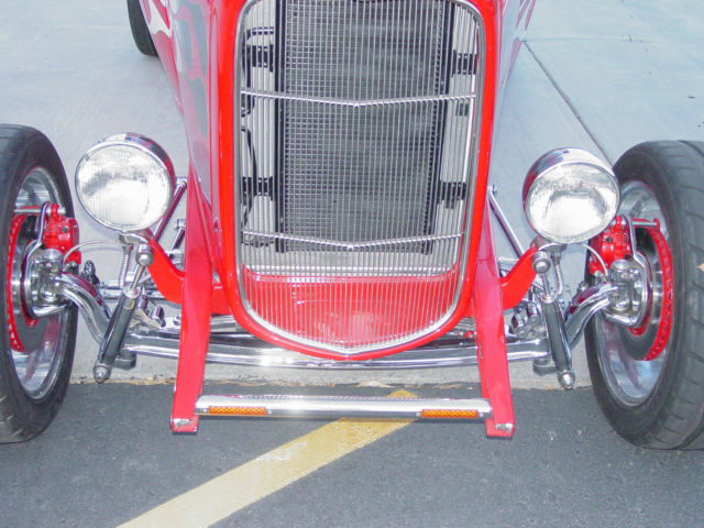 1932 red Ford Other coupe 3 window