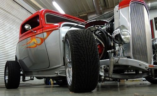 1932 Red On Silver Ford Other Coupe