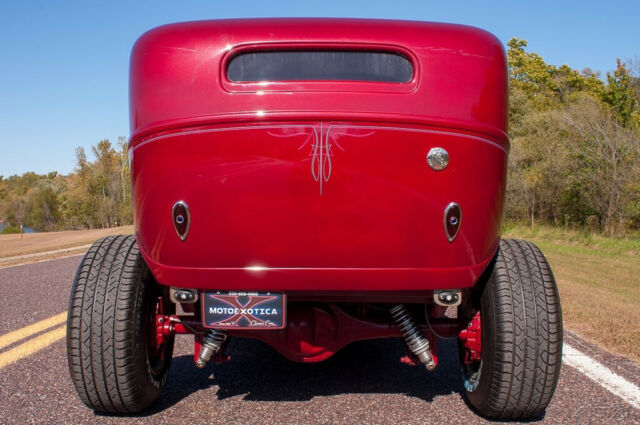 1932 Red Ford Custom Sedan