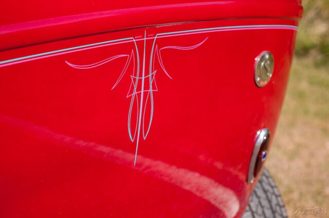 1932 Red Ford Custom Sedan