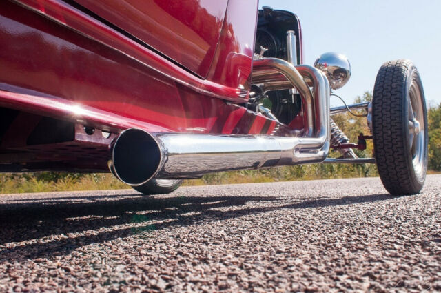 1932 Red Ford Custom Sedan