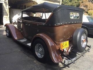 1932 Brown Ford Four Door Four Door Convertible