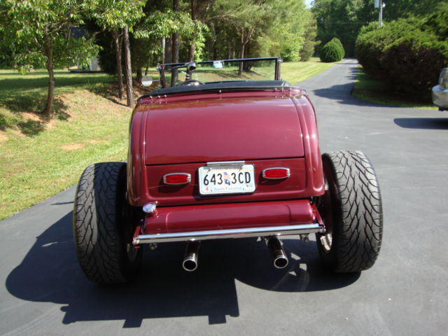 1932 Maroon Ford Other Roadster