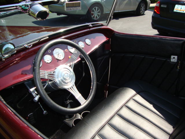 1932 Maroon Ford Other Roadster