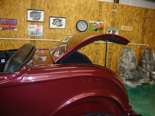 1932 Maroon Ford Other Roadster