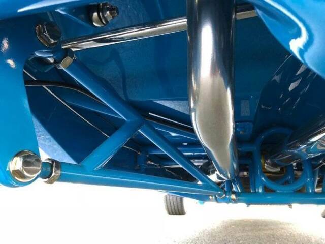 1932 Blue Ford Hi Boy Steet Rod Convertible