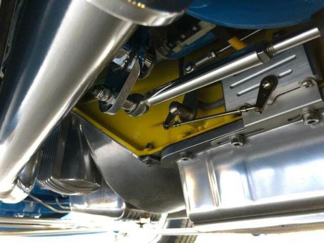 1932 Blue Ford Hi Boy Steet Rod Convertible