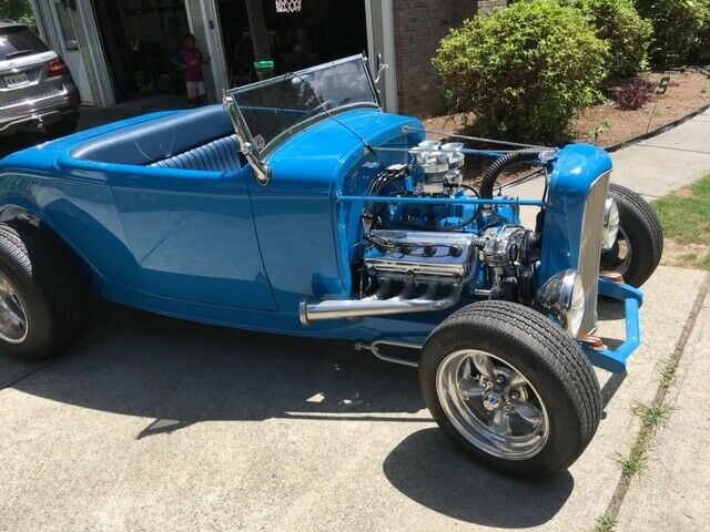 1932 Bright Blue Ford HI BOY STREET ROD