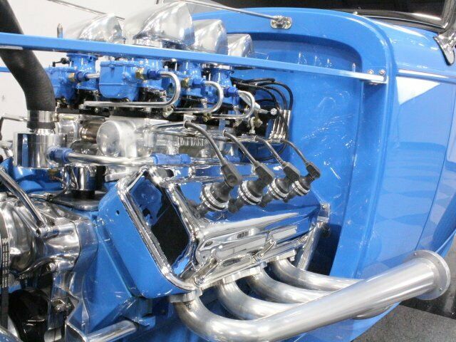 1932 Bright Blue Ford HI BOY STREET ROD