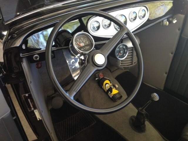 1932 black Ford roadster roadster