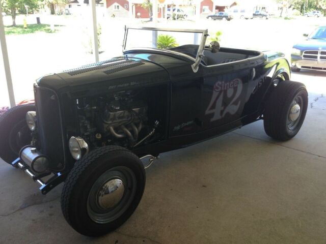 1932 black Ford roadster roadster