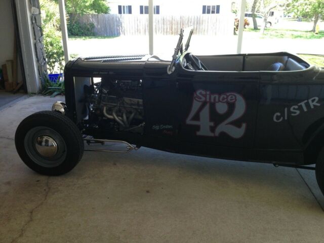 1932 black Ford roadster roadster