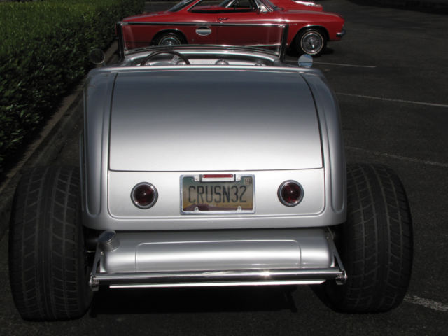1932 Silver Ford Highboy Convertible Convertible
