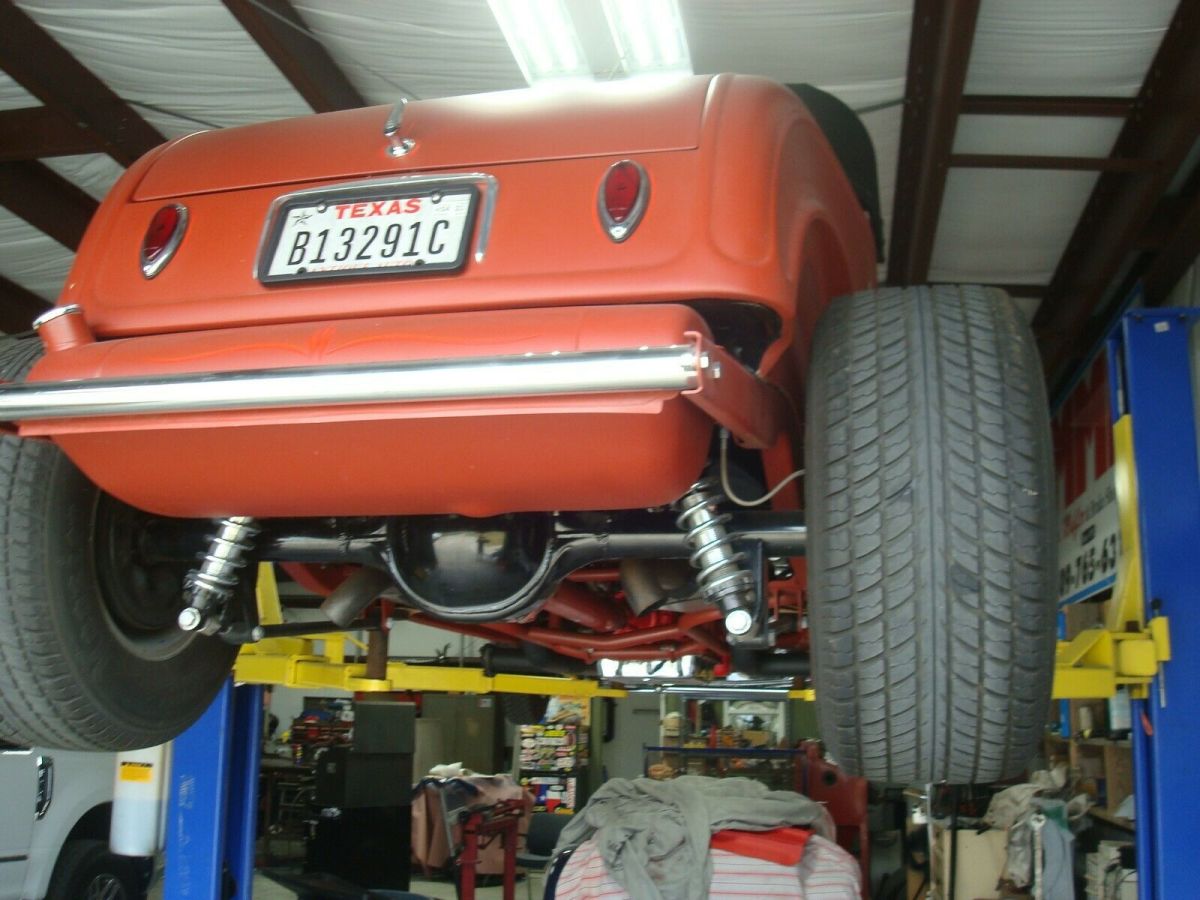 1932 Red Ford Highboy Hot Rod ROADSTER HIGH BOY