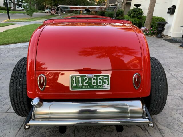1932 Red Ford Highboy Roadster
