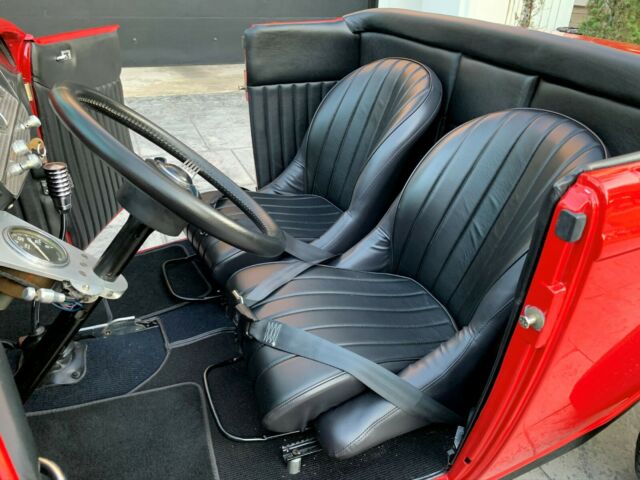 1932 Red Ford Highboy Roadster