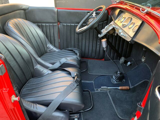 1932 Red Ford Highboy Roadster