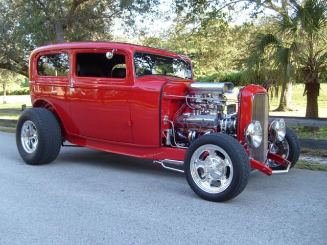 1932 Red Ford Other Sedan