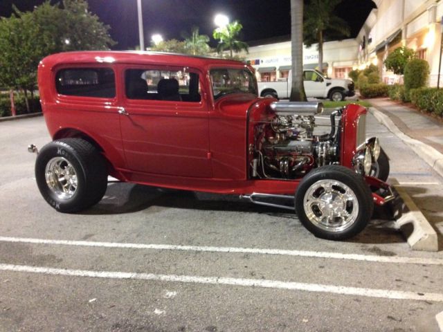 1932 Red Ford Other Sedan