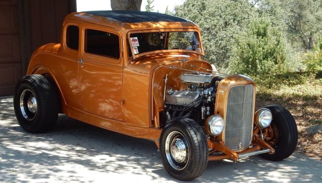 1932 Gold Ford Coupe Coupe