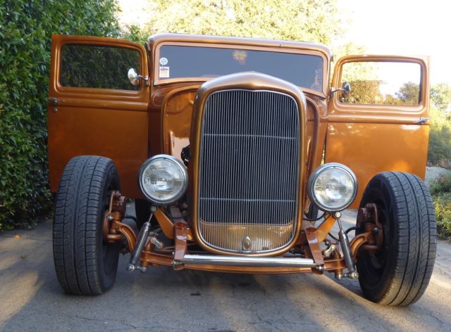 1932 Gold Ford Coupe Coupe