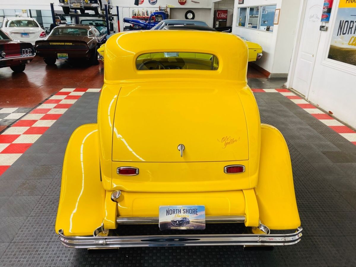 1932 Yellow Ford Hot Rod / Street Rod Coupe