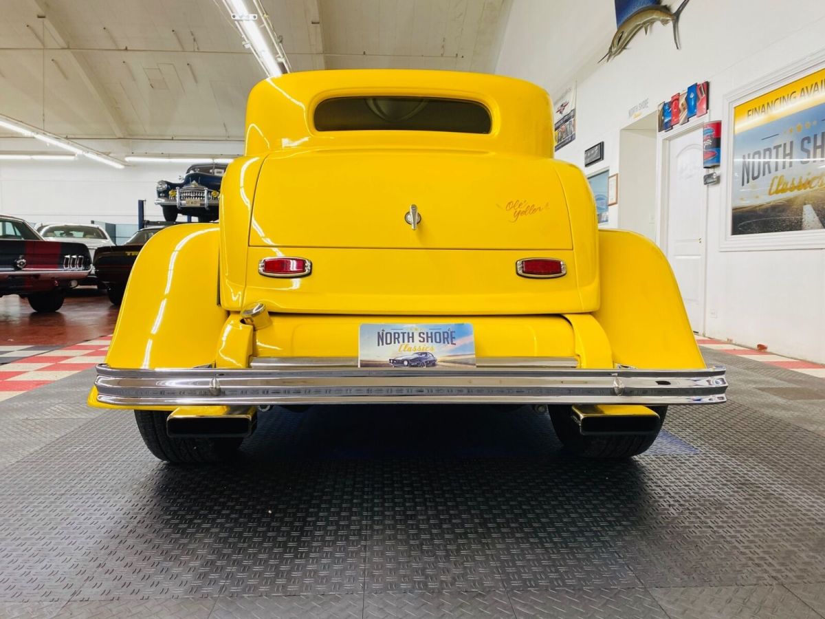 1932 Yellow Ford Hot Rod / Street Rod Coupe