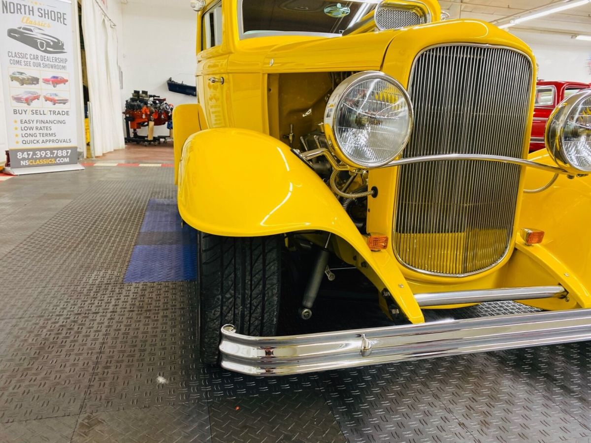 1932 Yellow Ford Hot Rod / Street Rod Coupe