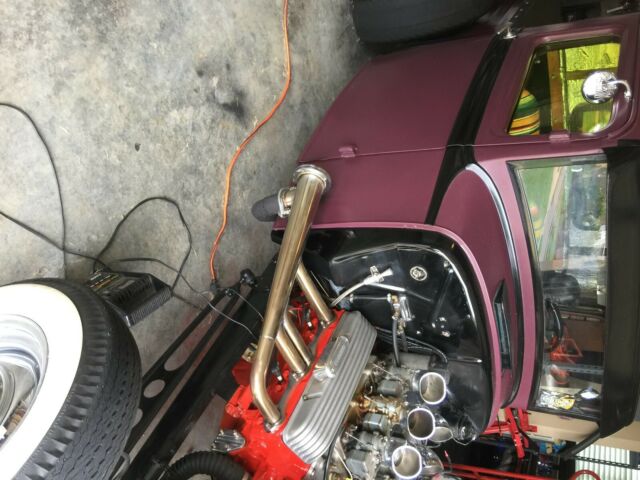 1932 Burgundy Ford Other Cab & Chassis