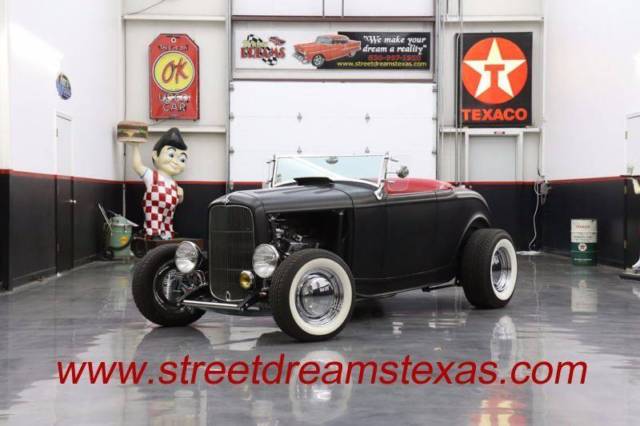 1932 Black Ford Model A Convertible