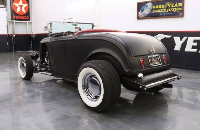 1932 Black Ford Model A Convertible