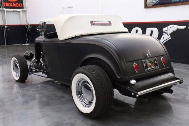 1932 Black Ford Model A Convertible