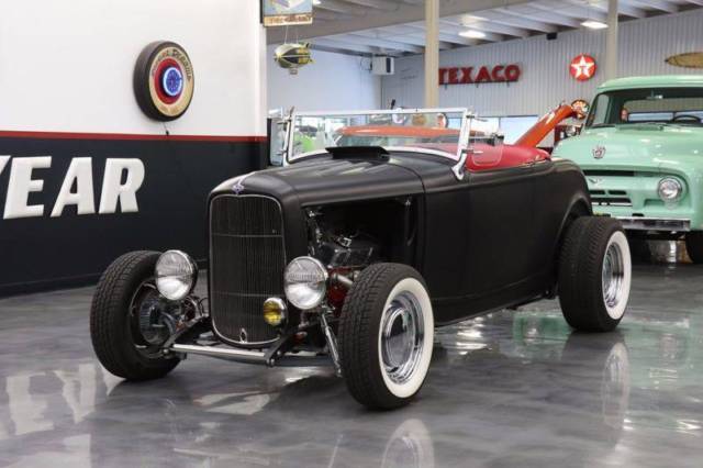 1932 Black Ford Model A Convertible