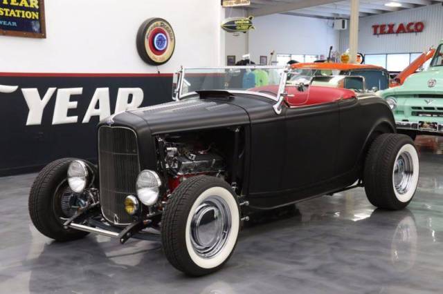 1932 Black Ford Model A Convertible