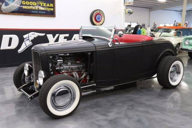 1932 Black Ford Model A Convertible
