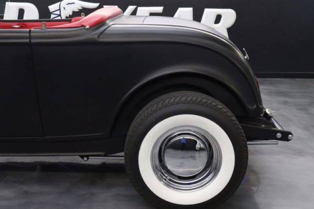 1932 Black Ford Model A Convertible