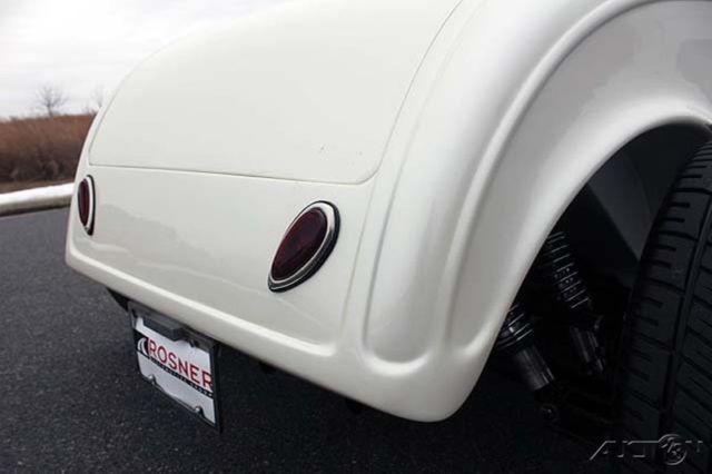 1932 White Ford Model A Convertible