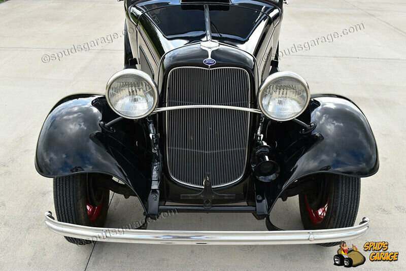 1932 Black Ford Model B Sedan
