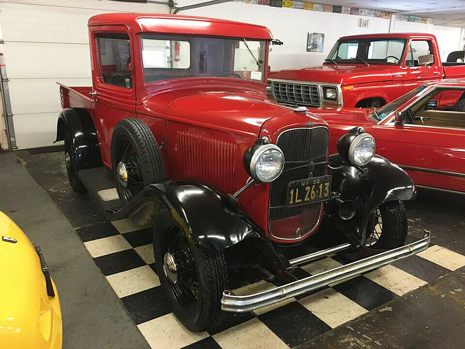 1932 Red Ford F-100 Pickup Truck