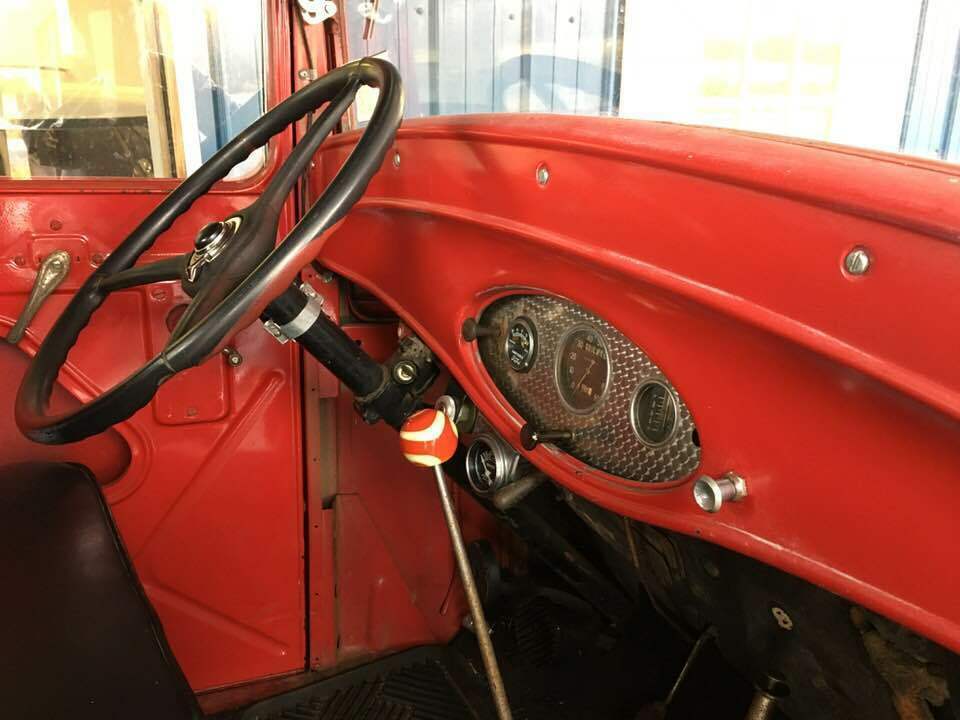 1932 Red Ford F-100 Pickup Truck