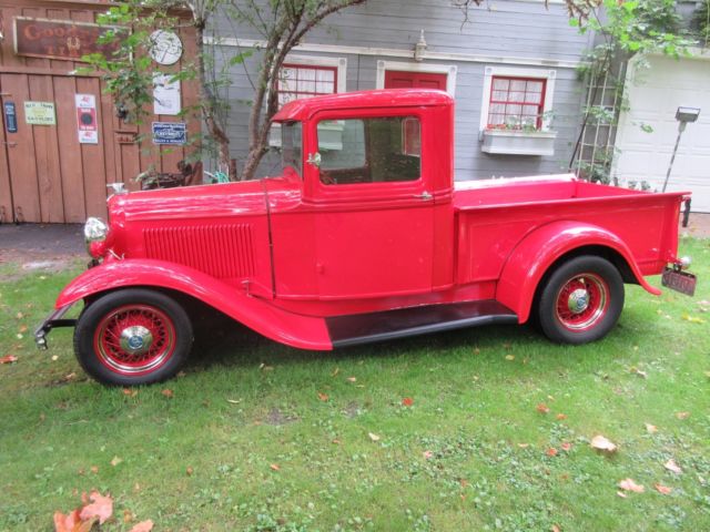1932 Red Ford Other Pickups Pickup