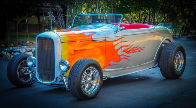 1932 Metallic Silver w/ Flames Ford Other