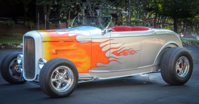 1932 Metallic Silver w/ Flames Ford Other